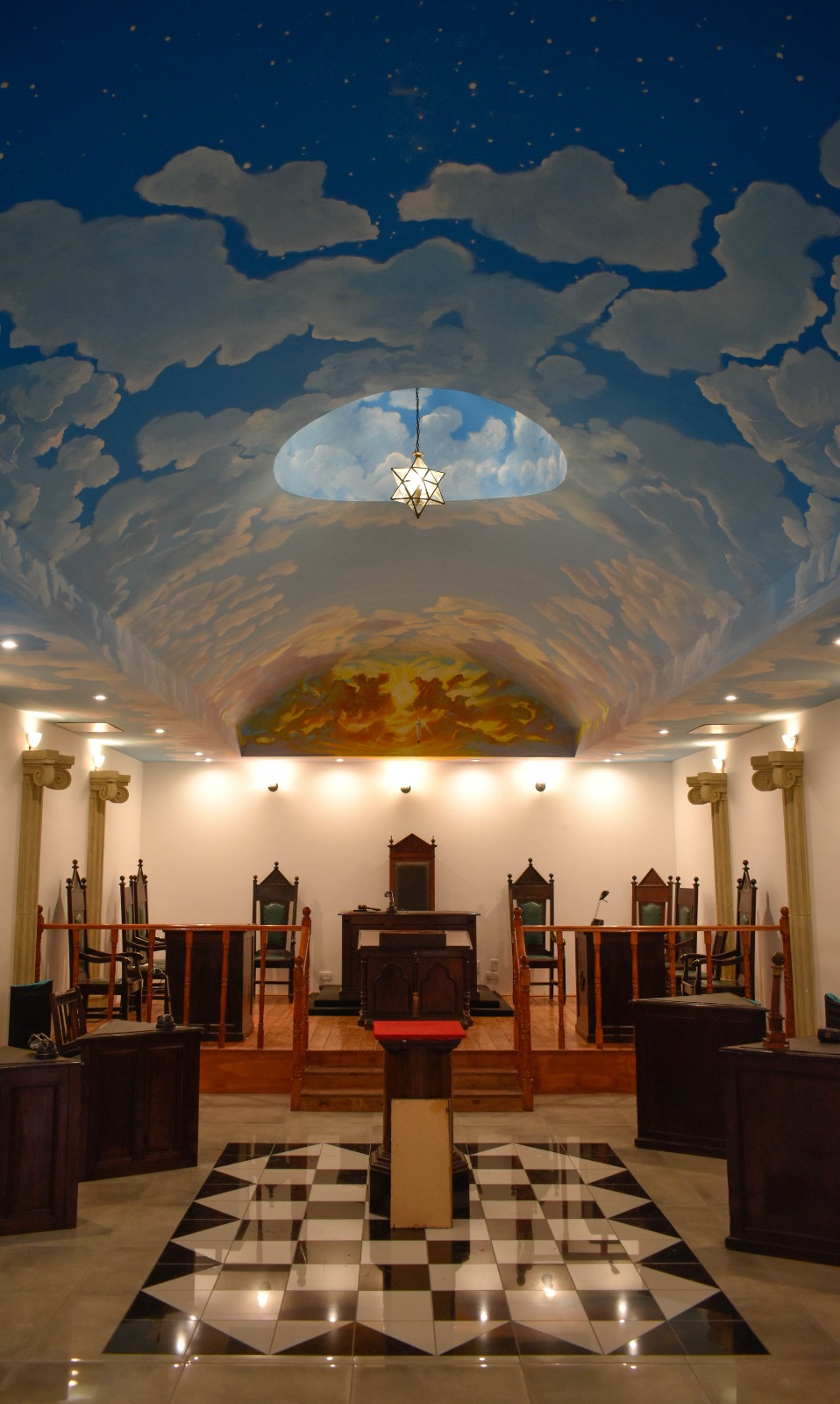 Templo Superior con bóveda estrellada